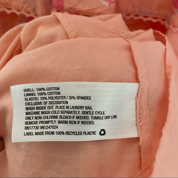 LoveShackFancy for Target Simone Tiered Floral Dress XS - Picture 11 of 11